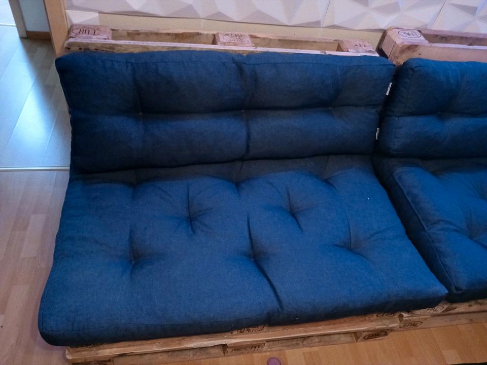 Paletten Couch DB bahn Polster Europaletten in Plattling