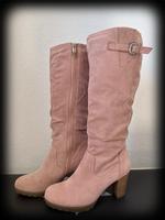 + Tamaris Stiefel Wildleder Optik + Gr. 36/37 + Rose + Nordrhein-Westfalen - Engelskirchen Vorschau
