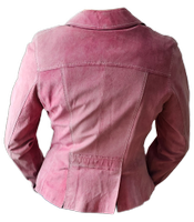 Eichte Lederjacke rosa, Große 34-36 Niedersachsen - Bad Harzburg Vorschau