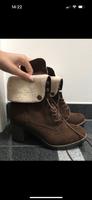 Stiefeletten braun mit Fell, Gr. 40, Schuhe Nordrhein-Westfalen - Hürth Vorschau