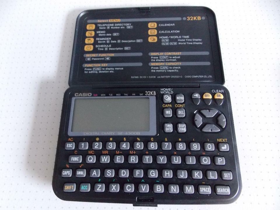 Datenbank Casio SF-4300 ( 32KB ) in Miehlen