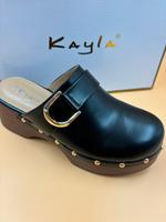 Clogs Damen Kayla Nieten und Schnalle Grösse 39 *Neu* Niedersachsen - Hann. Münden Vorschau