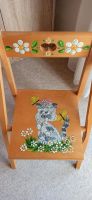 Kindertisch Holz mit zwei Stühlchen, Motiv Katzen, handbemalt Thüringen - Mohlsdorf Vorschau