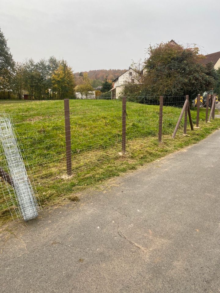 Recyclingpfosten Rundpfosten mit Spitze Zaunpfahl Weidepfahl Hahn in Springe