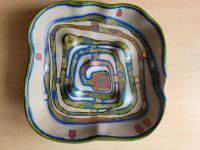 Hundertwasser Schale 1983, Rosenthal„Spiralental“, Zertifikat Hessen - Wolfhagen  Vorschau