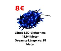 Lichterkette Blau Innen Außen Weihnachten 200 LED´s Lampe Leuchte Balkon Terasse NEU Bielefeld - Bielefeld (Innenstadt) Vorschau