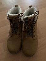 Pier One Schnürstiefelette - camel Gr 41 Bayern - Herrieden Vorschau