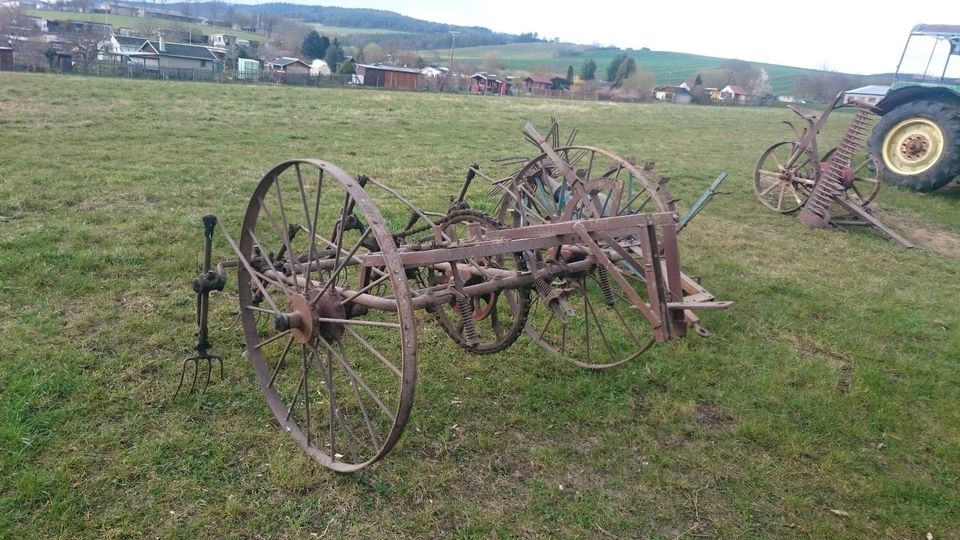 Heuwender Gabelwender Futter Heu Schwader in Rudolstadt