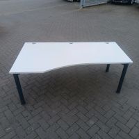 OKA Schreibtisch Bürotisch 180 x 80/100 Büromöbel weiß EDV Nordrhein-Westfalen - Hamm Vorschau