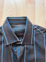 Zara Hemd Braun Nadelstreifen Slim fit ungetragen Hessen - Eschborn Vorschau