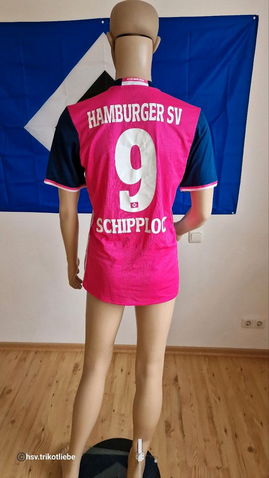 Hamburger SV Trikot, Matchworn, HSV, Vorbereitung, Schipplock in Lengerich