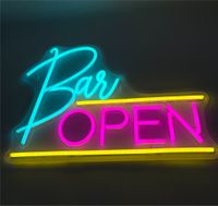 XXL Bar Open NEON LED Schild Bar Restaurant Gastronomie Niedersachsen - Soltau Vorschau