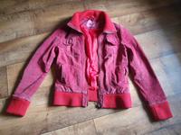rote Wildlederjacke von Only, Größe M Pankow - Prenzlauer Berg Vorschau