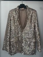 Pailletten Blazer Gold Gr. S/M „New Collection“ Brandenburg - Zeuthen Vorschau