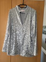 Blouson Judith Williams I love Milano 44 Silber mit Pailletten Hamburg-Mitte - Hamburg Wilhelmsburg Vorschau