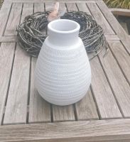 Vase groß Boho helles beige weiß Keramik Kreis Ostholstein - Malente Vorschau