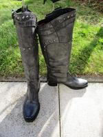 Vic Matie schlupf Nieten Wadenhoch Lederstiefel Gr.37 Bayern - Gersthofen Vorschau