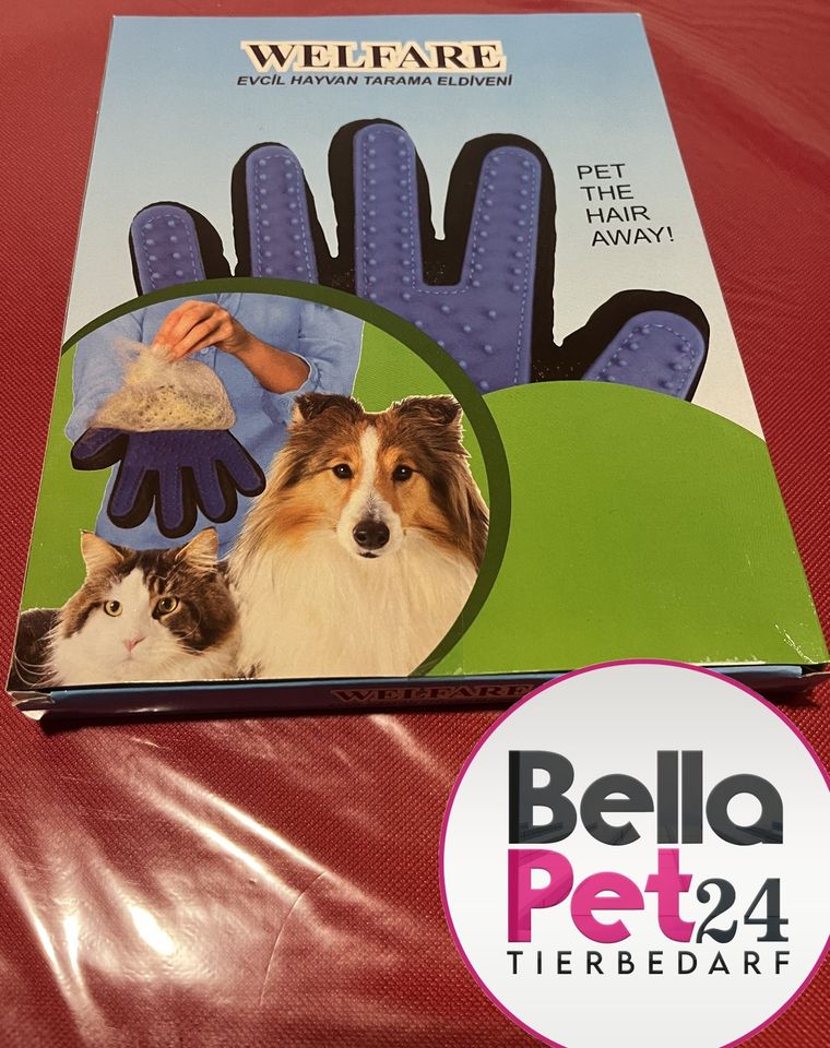 NEU Fellpflege Handschuh für Hund Katze Hase Haustiere Tierhaare in Dortmund