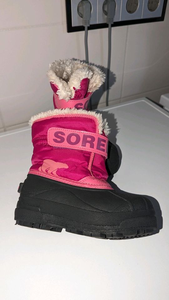 Sorel Warme Stiefel Boots Pink Gr.28 wie Neu in Albstadt