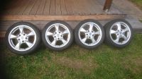 Porsche Boxster Felgen original 7 & 8,5x17 Zoll Bayern - Volkach Vorschau