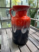 Vintage Vase Jasba, orange-schwarz-weiß, Retro Keramik Pankow - Prenzlauer Berg Vorschau