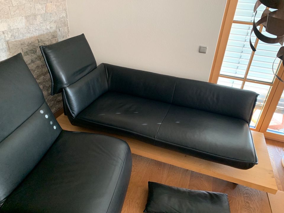 TOP neuwertig ❤️ KOINOR ❤️ Sofa FREE MOTION EDIT schwarz in München