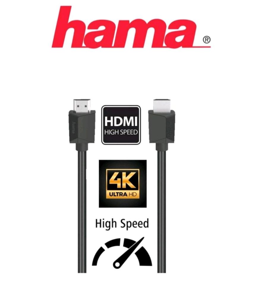 20× HAMA 4K Highspeed HDMI Kabel Ethernet verschied. Größen NEU in Nürnberg (Mittelfr)