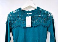 Neuer Pullover Orsay Gr. XS türkis Pulli Spitze Häfen - Bremerhaven Vorschau