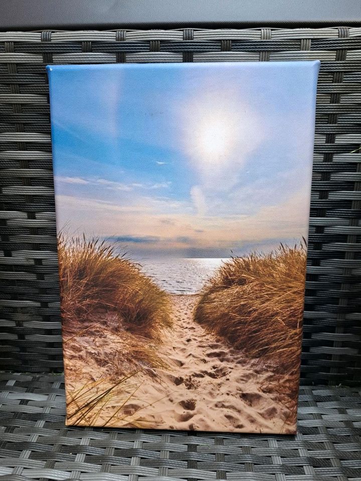 Renesse Strand auf Leinwand in Solingen