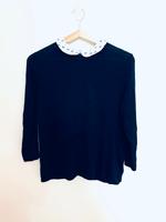 Pimkie Pullover Bubikragen Kragen Anker maritim blau navy Süd - Niederrad Vorschau