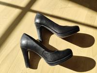 Tamaris Pumps / High Heels, Leder, schwarz, Größe 36 Hessen - Reiskirchen Vorschau