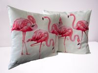 SUMMER FEELING 2er Set DEKO KISSEN floral Flamingo deSIGN Essen - Rüttenscheid Vorschau