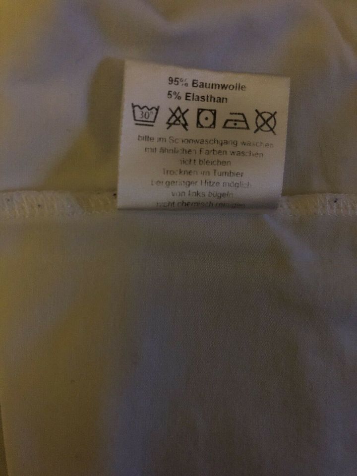 Sansibar Shirt Damen nagelneu weiß XXL Kurzarm in Apen