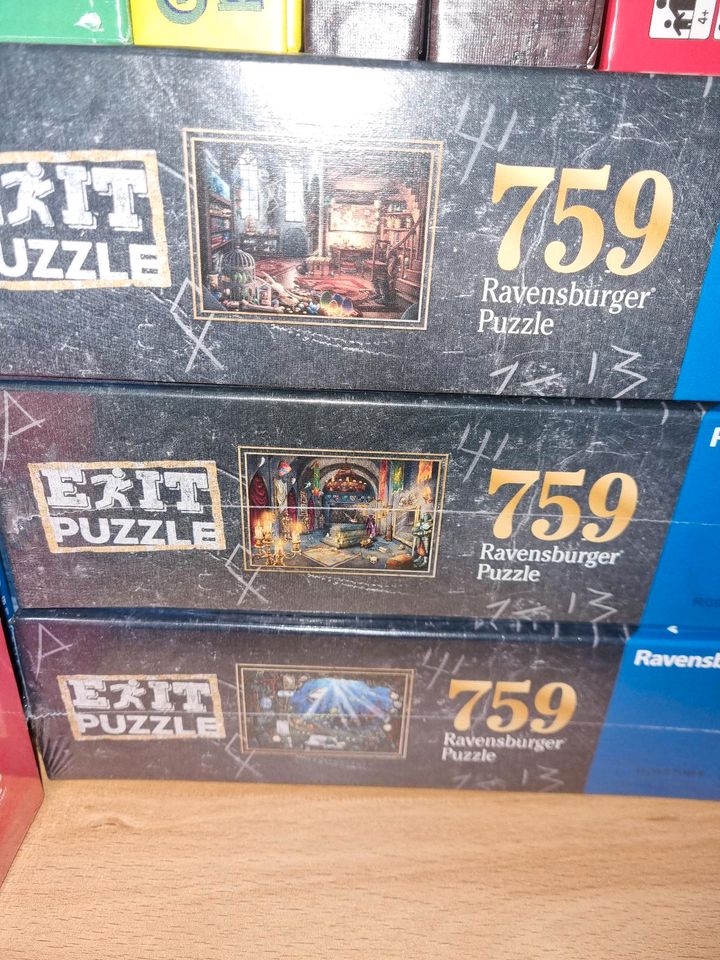 Verschiedene Exit Game Puzzle Ravensburger 8-10 Euro in Berlin