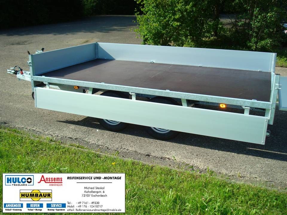 Anssems PSX3000-405x178x30, PKW-Anhänger, Hochlader, neu in Hechingen