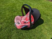 Maxi-Cosi Cabriofix Kindersitz Rot/Rosa mit Sonnenschutz Niedersachsen - Schwanewede Vorschau