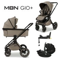 Moon GIO+ - 4in1 Kinderwagen-Set - Mud - inkl. Babywanne + Sportsitz + Maxi-Cosi Pebble 360 Pro 2 + FamilyFix 360 Pro + XXL-Zubehörpaket - NEU Hessen - Fulda Vorschau