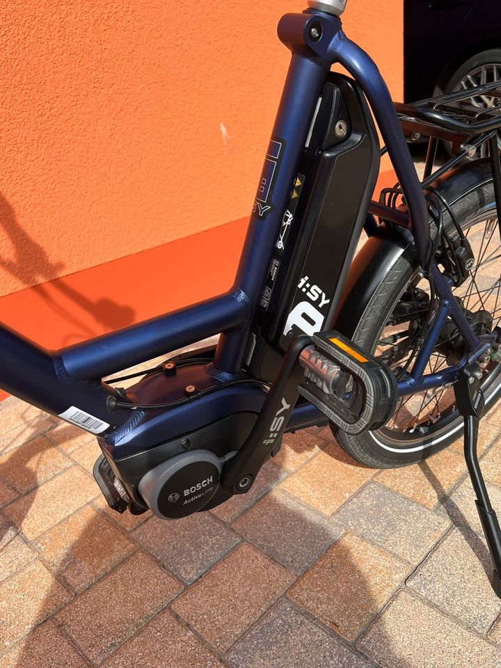 I:SY E-Bike Drive S8, 20 Zoll, blau, neuwertig in Osdorf