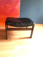 Vintage Leder Hocker Ottomane zu Sessel Lounge Chair Nordrhein-Westfalen - Mülheim (Ruhr) Vorschau