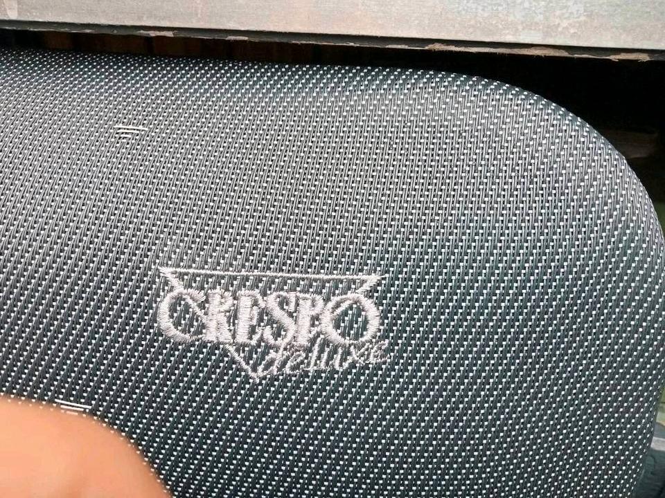 1x Crespo Camping Deluxe XL Stühle,Brunner Titanium Next 4 Tisch in Weihenzell