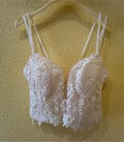 Brautoberteil - Zweiteiler - Corsage - Creme - 38/M - Brautkleid Bayern - Salzweg Vorschau