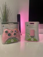 Original Xbox 360 Controller & Akku-Pack in Rosa / Pink Nürnberg (Mittelfr) - Gebersdorf Vorschau