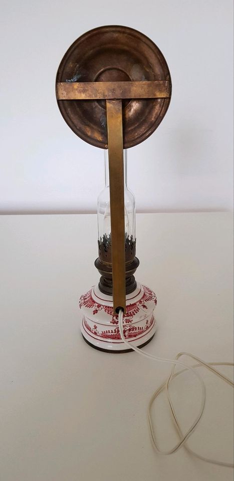 Vintage Tischlampe Schirmlampe Petroleumlampe in Passau