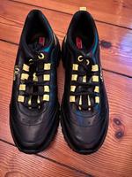 Sneakers von S.Oliver, schwarz mit neongelb, Gr. 39 Berlin - Charlottenburg Vorschau