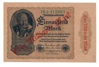 Deutsches Reich, Reichsbanknote 1000 Mark 15.12.1922 Dresden - Innere Altstadt Vorschau
