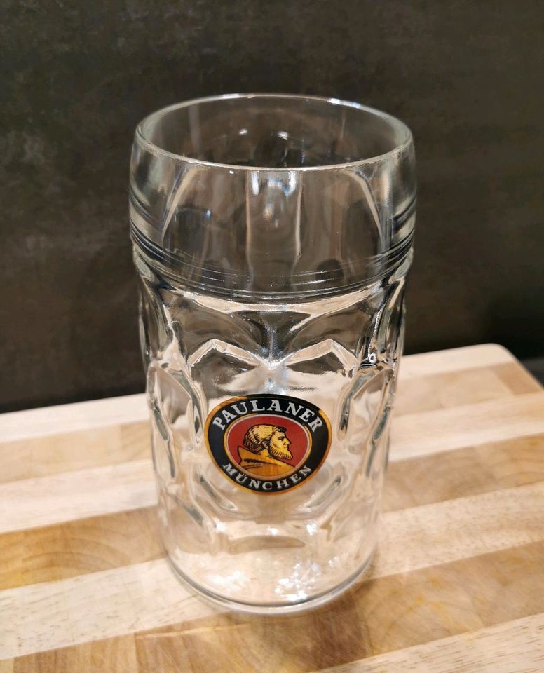 Paulaner München Maßkrug Glas 1 Liter Bierkrug in Bayern - Hof (Saale) |  eBay Kleinanzeigen ist jetzt Kleinanzeigen