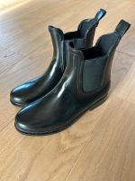 TOP!!! Coole Chelsea Boots Gummi Regen Stiefel schwarz Gr 37 Nordrhein-Westfalen - Minden Vorschau