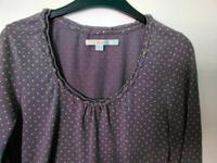 Boden Shirt 3/4 Arm Gr. 38 M UK 14 Taupe mit gelben Pünktchen Berlin - Spandau Vorschau