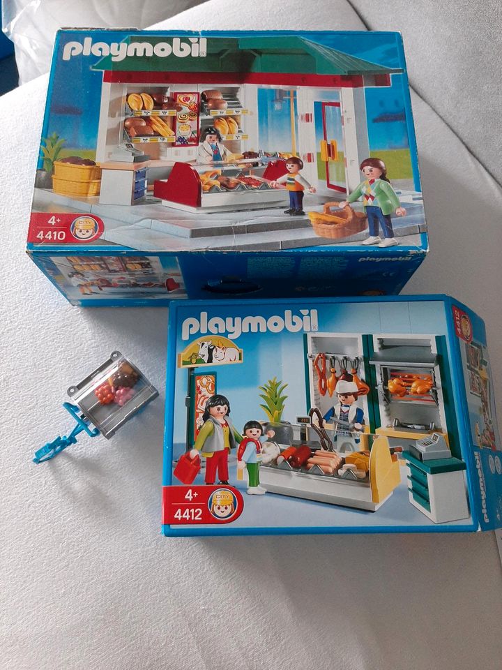 Playmobil Bäckerei und Metzgerei in Bischofsheim