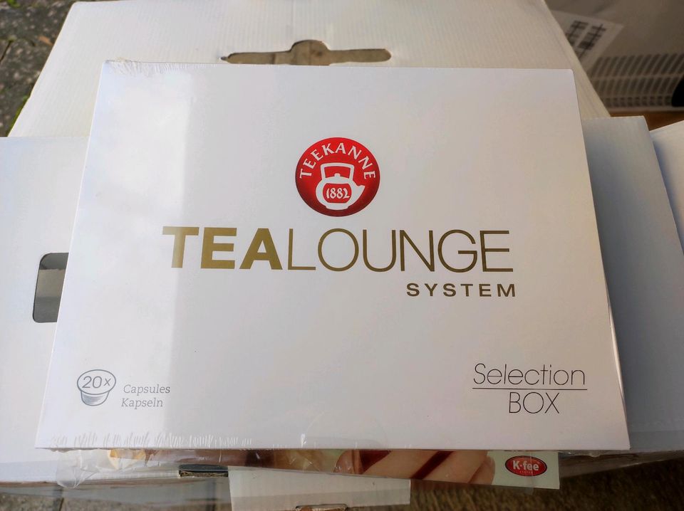 TEEKANNE TEALOUNGE System Starter-Set, warmrot in Keltern